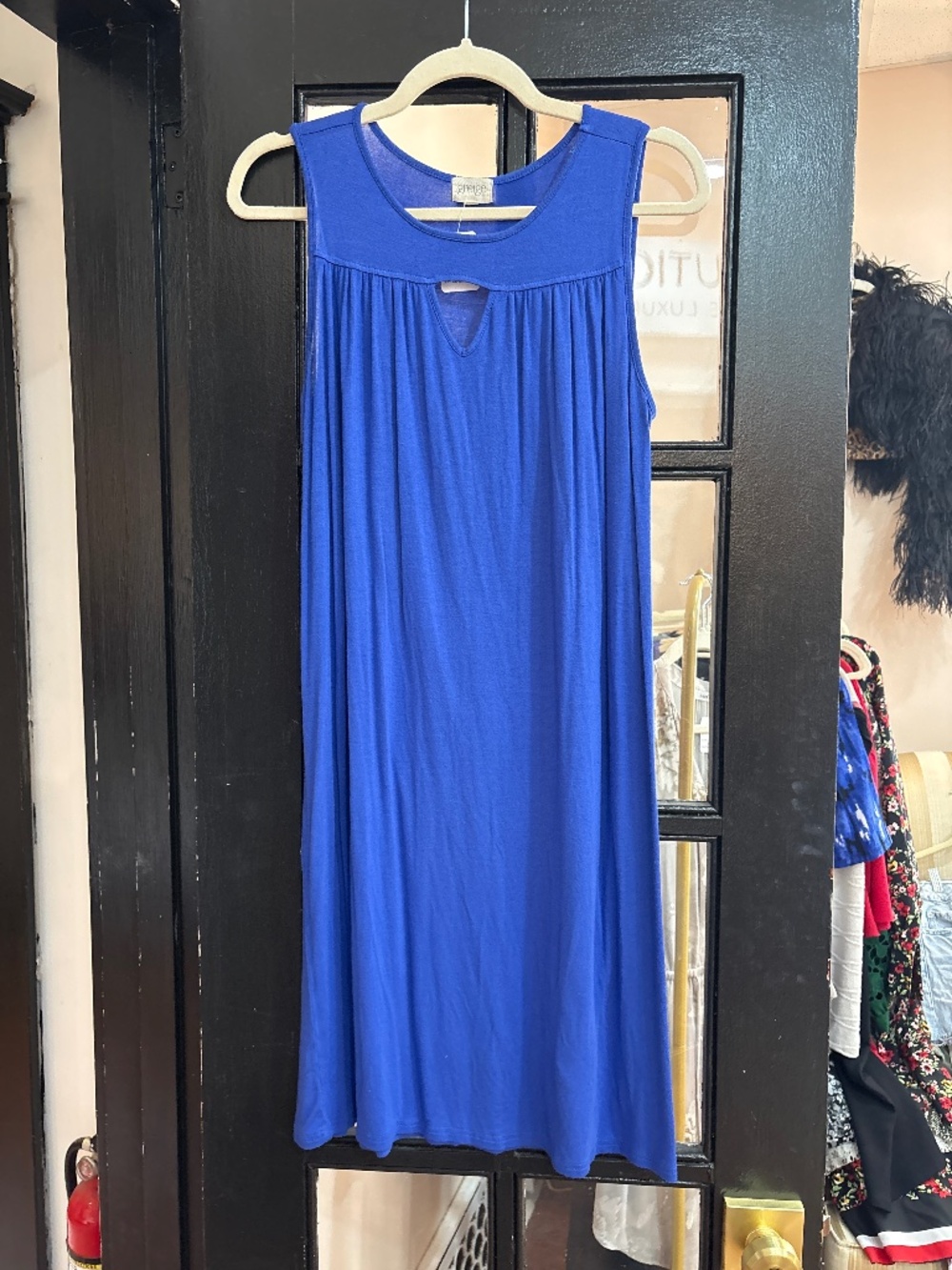 Griege blue dress